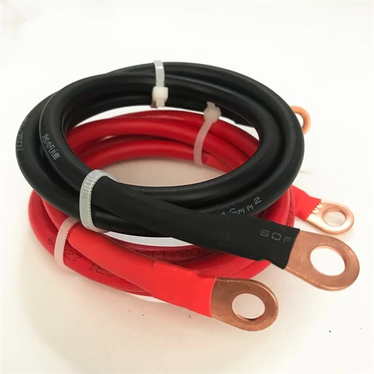 Battery Charger Cables Copper Inverter Wire With M8 Ring Terminal For Car Marine Solar Auto RV suppliers Battery Charger Cables Copper Inverter Wire With M8 Ring Terminal For Car Marine Solar Auto RV suppliers